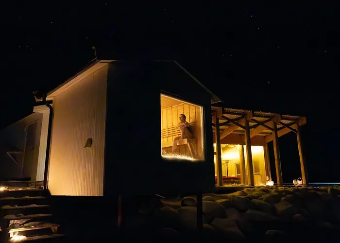 Glass Domes At Arctic Ocean * Nygard (Nordland)