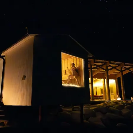Glass Domes At Arctic Ocean * Nygard (Nordland)
